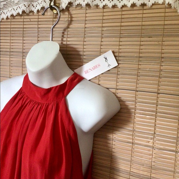 💃Host Pick💃Benares NWT tunic dress beautiful silk feel - Picture 10 of 16